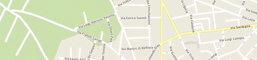 Mappa della impresa serra gian paolo a ORISTANO