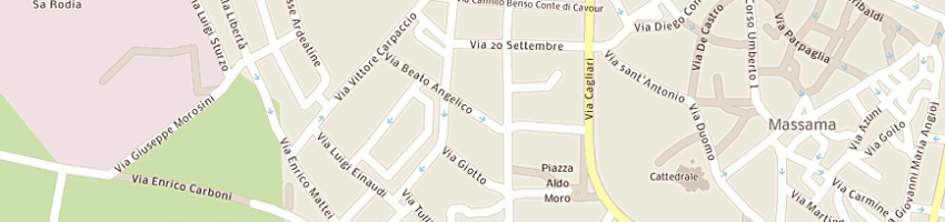 Mappa della impresa sanna assicurazioni di alessandro e daniele sanna snc a ORISTANO
