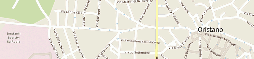 Mappa della impresa auser oristano a ORISTANO