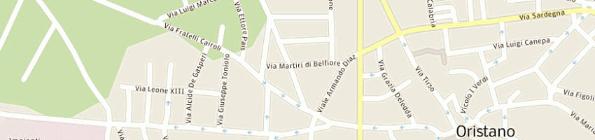 Mappa della impresa animal store di mameli stefano a ORISTANO