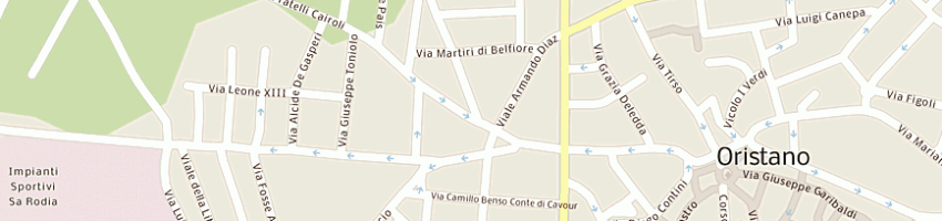 Mappa della impresa saiel di pitzalis giuseppe e c snc a ORISTANO