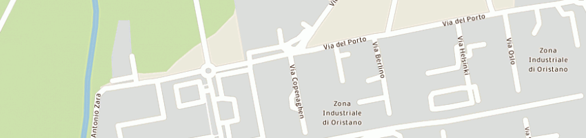 Mappa della impresa anodal spa a ORISTANO