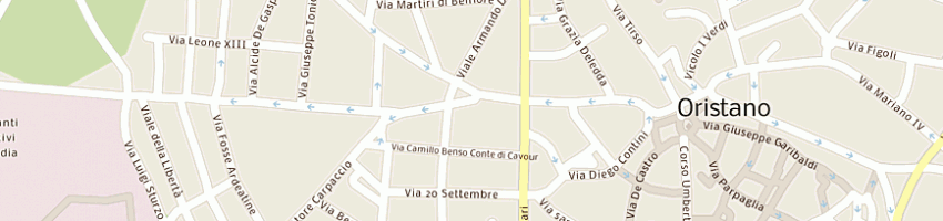 Mappa della impresa lochi giovanni a ORISTANO