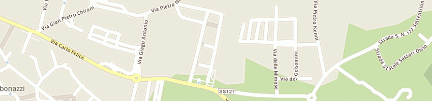 Mappa della impresa manca salvatore a SASSARI