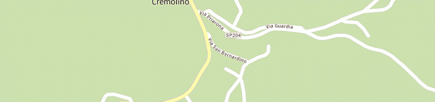 Mappa della impresa cube srl a CREMOLINO