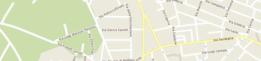 Mappa della impresa multiconsul sas di andrea annis e c a ORISTANO