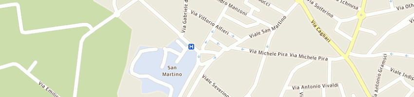Mappa della impresa essepi costruzioni di pibi pierfrancesco e c sas a ORISTANO