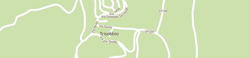 Mappa della impresa scuola elementare a TRISOBBIO