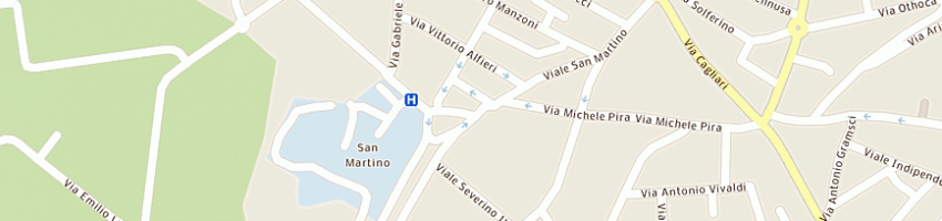 Mappa della impresa mulas giovanna ivana a ORISTANO