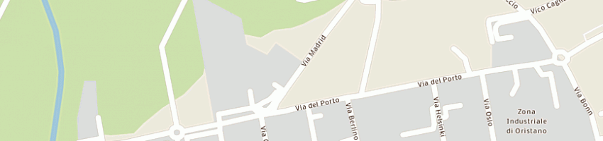 Mappa della impresa centro regionale formazione professionale a ORISTANO