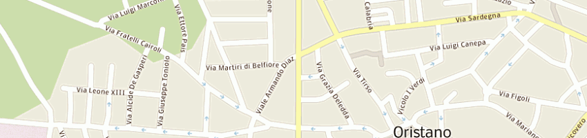 Mappa della impresa jump sascha srl a ORISTANO
