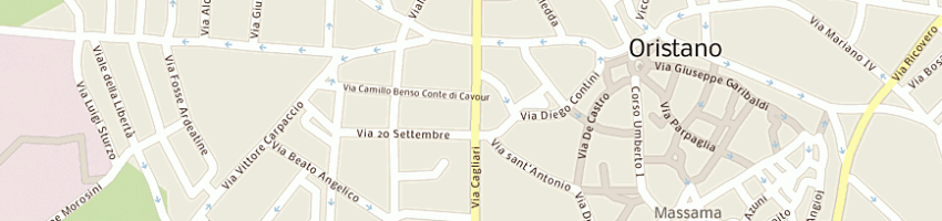 Mappa della impresa ideacquisto di bertoia christian a ORISTANO