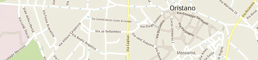 Mappa della impresa loddo antonio a ORISTANO