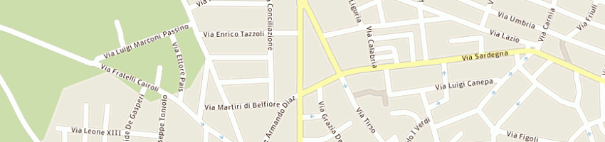 Mappa della impresa marcomoto srl a ORISTANO