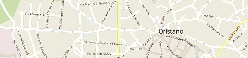 Mappa della impresa crovi sergio a ORISTANO