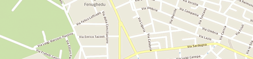 Mappa della impresa alessandro e rag pier italo accatino a ORISTANO