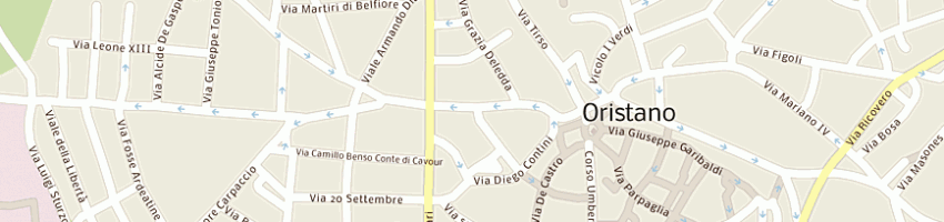 Mappa della impresa schirra avvsangelo e schirra dottppaolo a ORISTANO