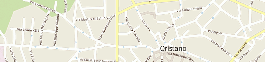 Mappa della impresa secchi giuseppino a ORISTANO