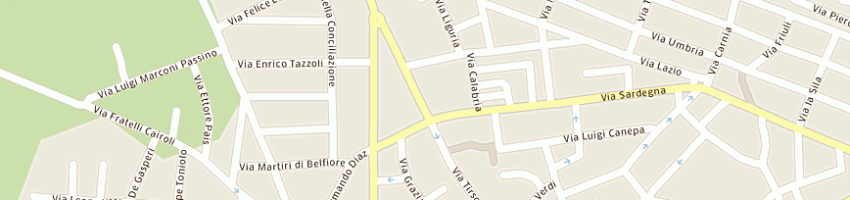 Mappa della impresa saiu rinaldo a ORISTANO