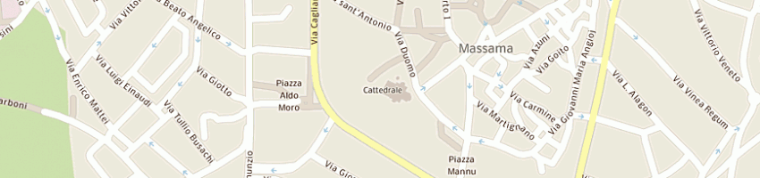 Mappa della impresa provincia di sardegna con sede in cagliari frati minori conventuali a ORISTANO