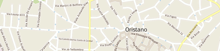 Mappa della impresa balloi stefano a ORISTANO