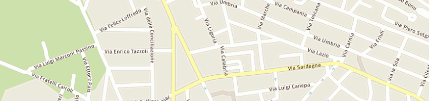 Mappa della impresa corrias barbara a ORISTANO