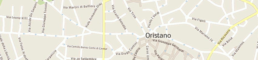 Mappa della impresa masia maria antonia a ORISTANO