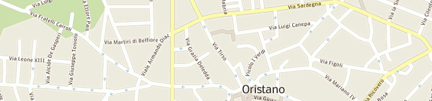Mappa della impresa cadoni giulia a ORISTANO