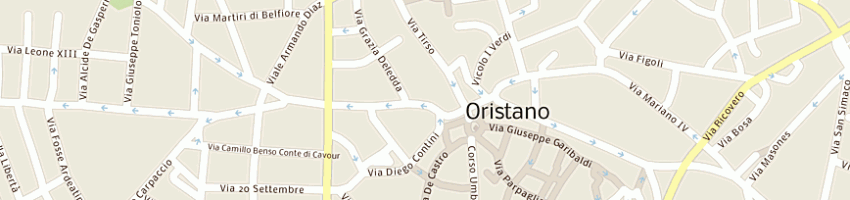 Mappa della impresa madau maria a ORISTANO