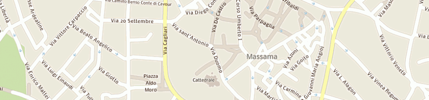 Mappa della impresa fiori maria teresa a ORISTANO
