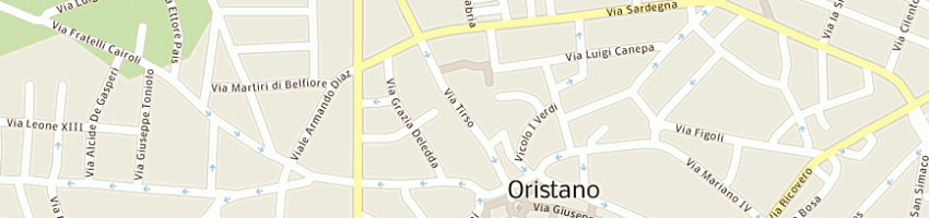 Mappa della impresa amplifon spa a ORISTANO