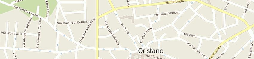 Mappa della impresa arru davide a ORISTANO