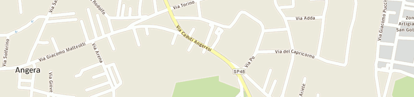 Mappa della impresa mercuriali fratelli snc a ANGERA