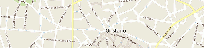 Mappa della impresa giorgio barbarossa e c snc a ORISTANO