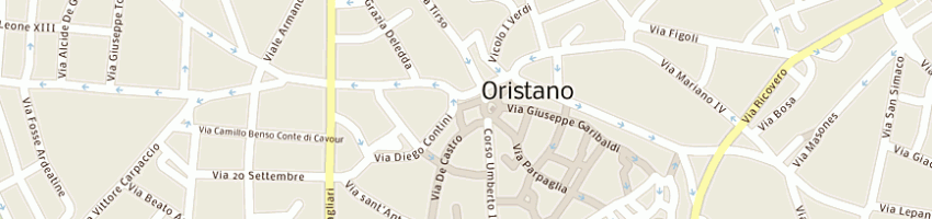 Mappa della impresa falchi antonino a ORISTANO