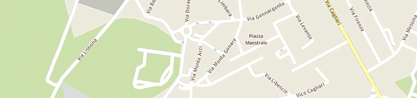 Mappa della impresa mocci giorgio a ORISTANO