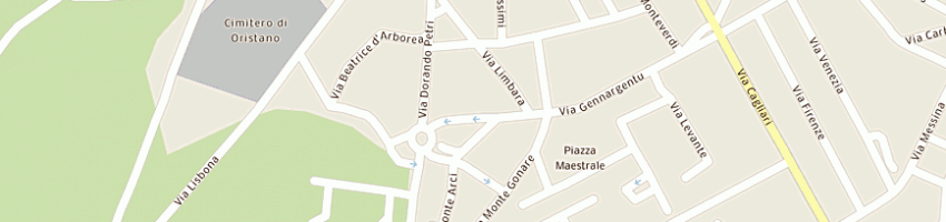 Mappa della impresa coinu giuseppe a ORISTANO