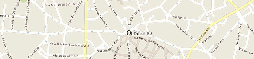Mappa della impresa serra efisio a ORISTANO