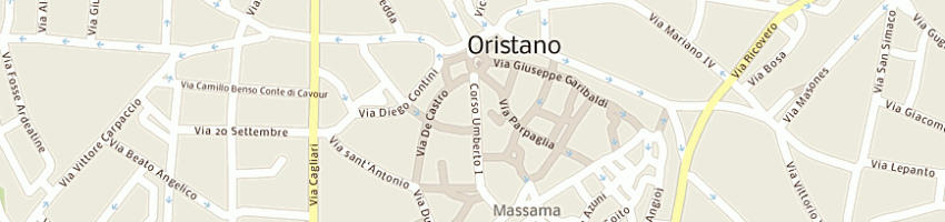 Mappa della impresa emme effe (snc) di maleddu f e c a ORISTANO