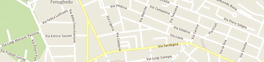 Mappa della impresa vetreria artigiana murtas di sebastiano e giorgio murtas snc a ORISTANO