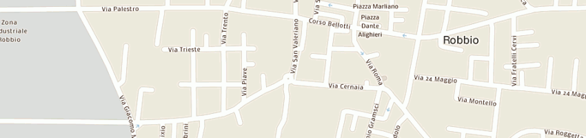 Mappa della impresa morone pierangela a ROBBIO