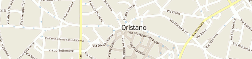 Mappa della impresa manai maria rita a ORISTANO