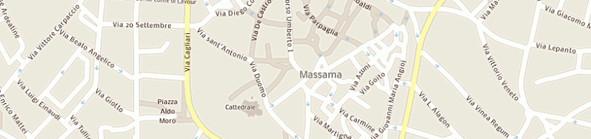 Mappa della impresa sanna walter a ORISTANO