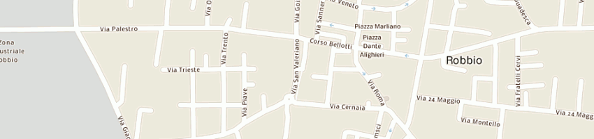 Mappa della impresa mini bar a ROBBIO