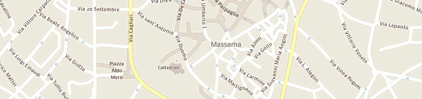 Mappa della impresa ssai societa' servizi avanzati impresa di dott severino musso e c sas a ORISTANO