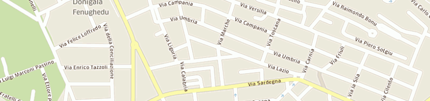 Mappa della impresa carta silvana a ORISTANO