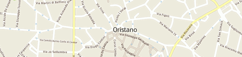 Mappa della impresa massidda marinella a ORISTANO
