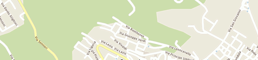 Mappa della impresa sassu giov battista a SENNORI