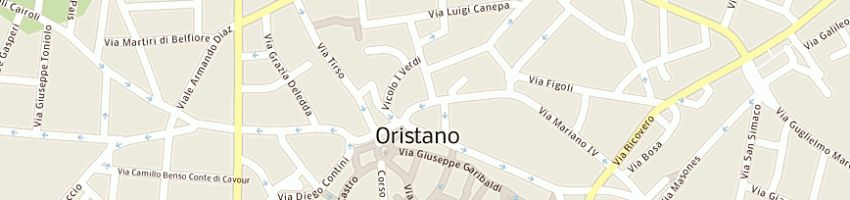 Mappa della impresa mameli raffaele e c snc a ORISTANO