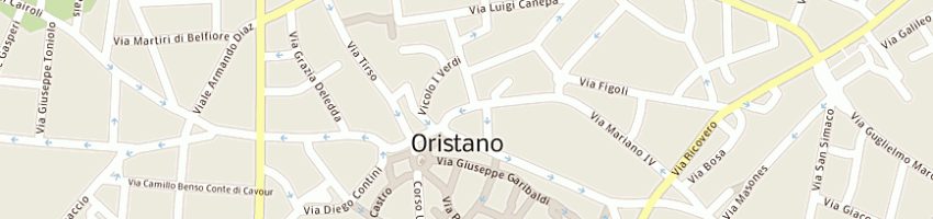 Mappa della impresa meloni agnese a ORISTANO